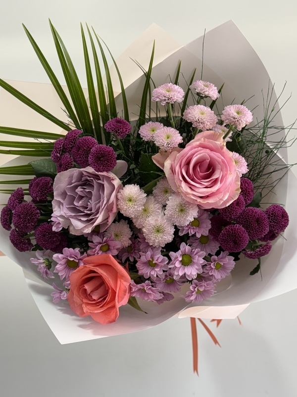 Renkli Gül Papatya Buketi